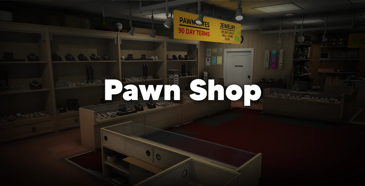 Pawn Shop MLO – Fully Open Source | FiveM Interior